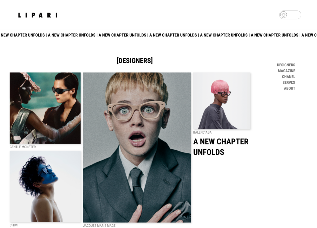 new homepage Lipari