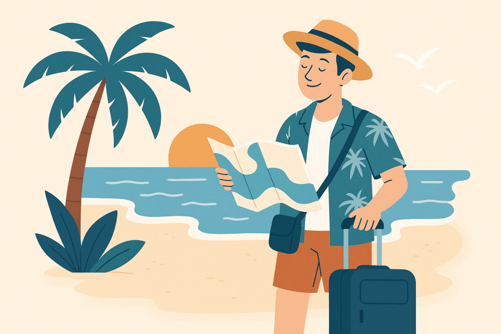 sito web in vacanza